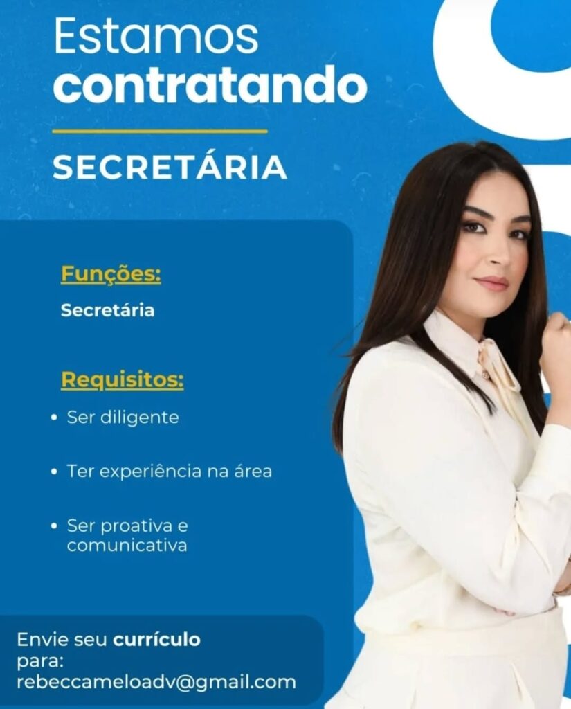 Vaga para Secretária