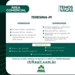 Vaga para Vendedor e Supervisor