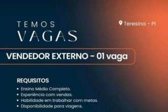 Vaga para Vendedor Externo