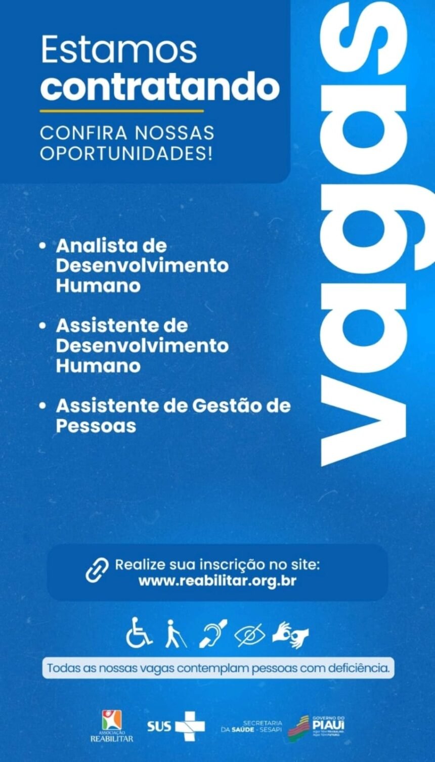 Diversas vagas em Teresina