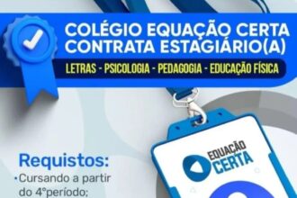 Vaga de Estágio para Ensino Superior em Teresina