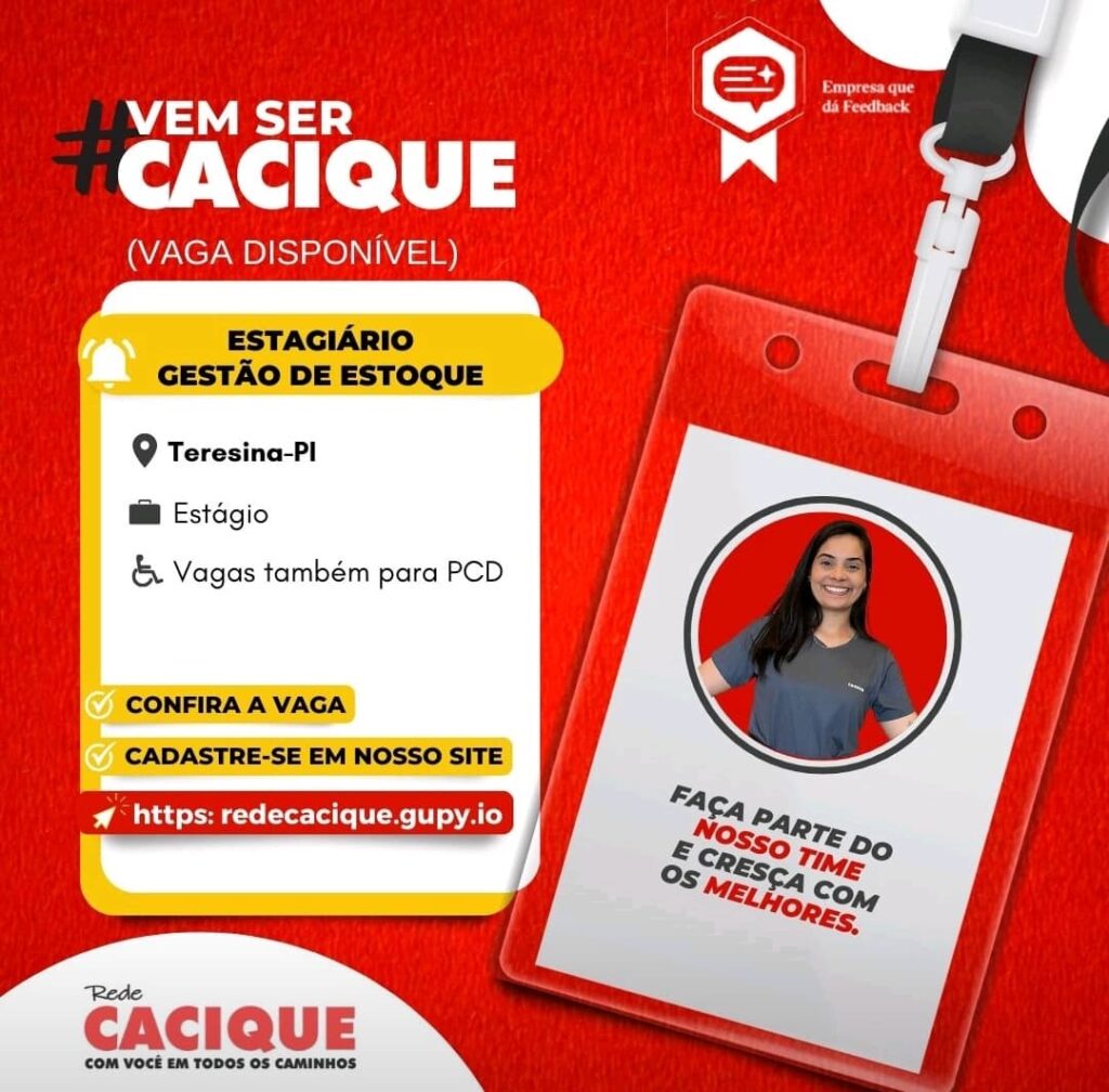 Vaga de Estágio para Gestão de Estoque