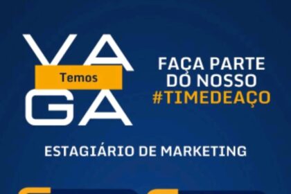 Vaga de Estágio para Marketing