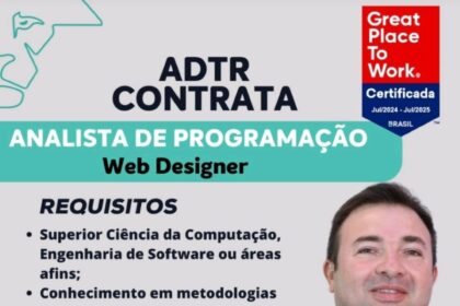 Vaga para Analista de Programação (Web Designer)