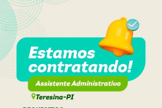 Vaga para Assistente Administrativo