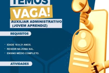 Vaga para Jovem Aprendiz