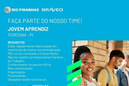 Vaga para Jovem Aprendiz