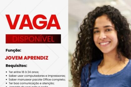 Vaga para Jovem Aprendiz