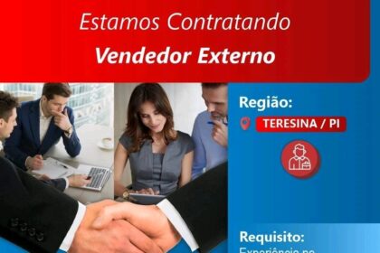 Vaga para Vendedor(a) Externo