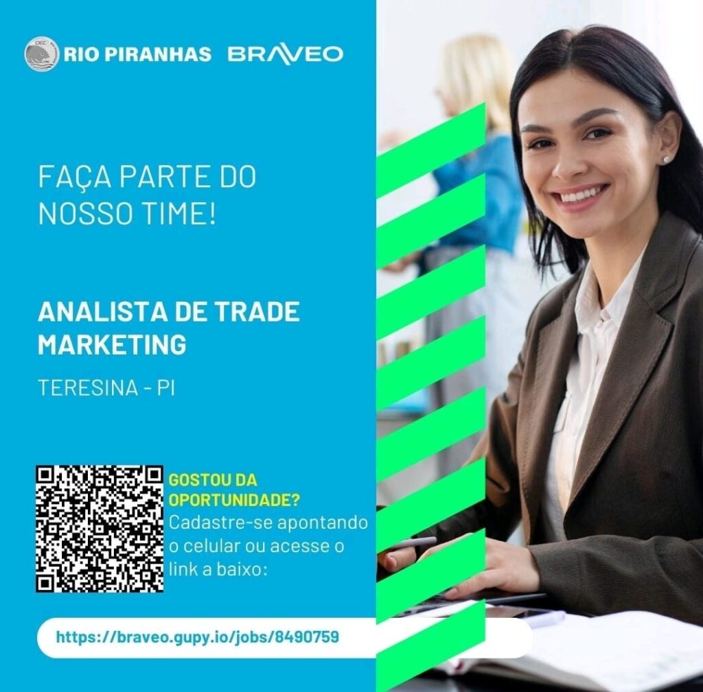 Vaga para Analista de Trade Marketing