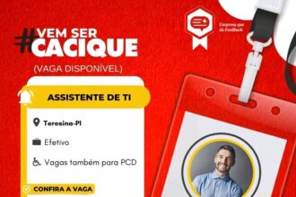 Vaga para Assistente de TI