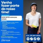 Vaga para Auxiliar de Serviços Gerais