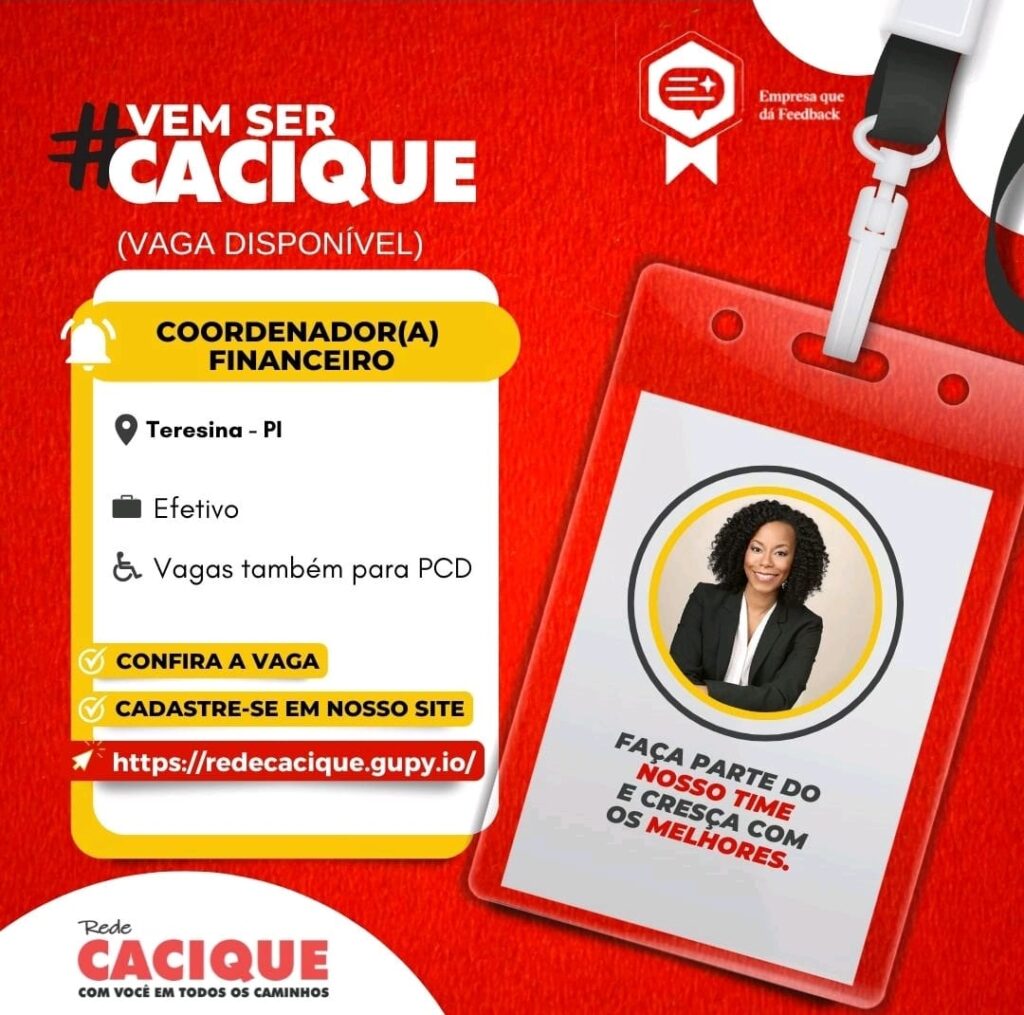 Vaga para Coordenador(a) Financeiro