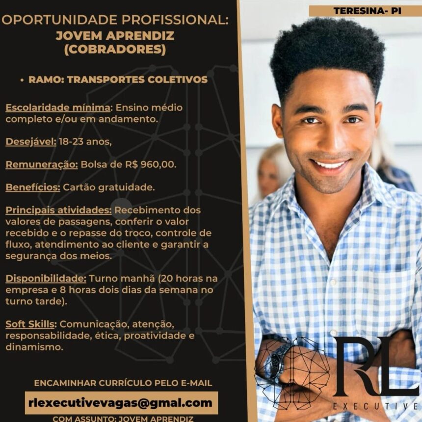 Vaga para Jovem Aprendiz