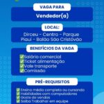 Vaga para Vendedor(a)