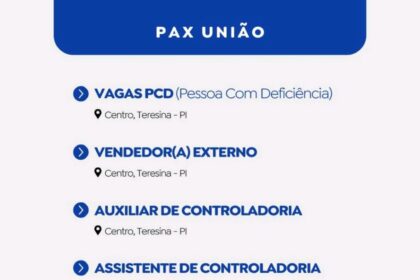 Diversas vagas 