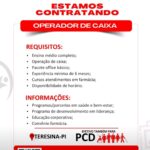 Vaga para Operador de Caixa