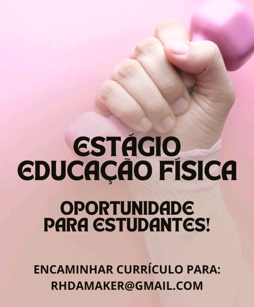 Vaga de Estágio para Ed. Física