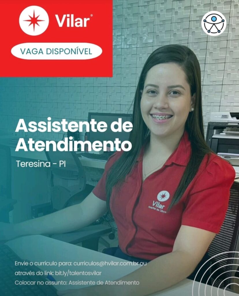 Vaga para Assistente Administrativo