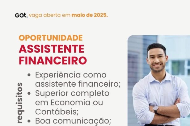 Vaga para Assistente Financeiro