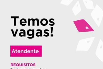 Vaga para Atendente