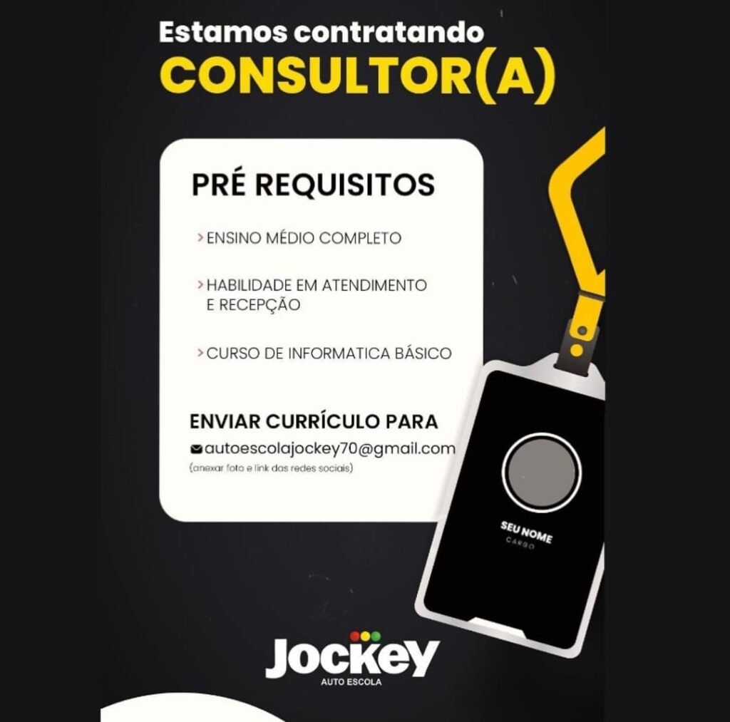 Vaga para Consultor(a)