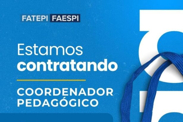 Vaga para Coordenador Pedagógico