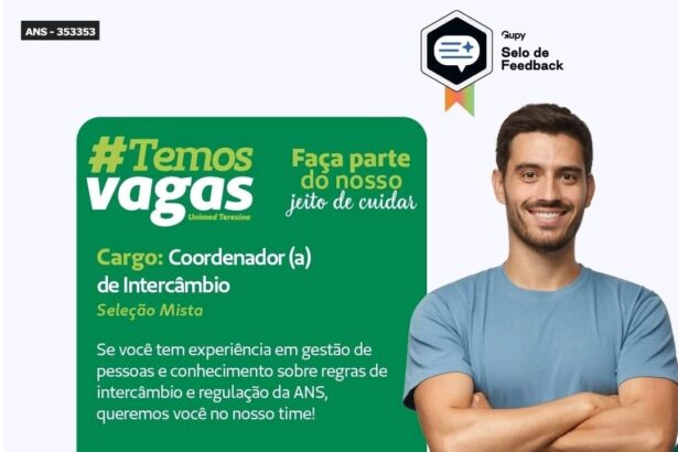 Vaga para Coordenador(a) de Intercâmbio