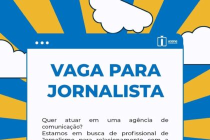 Vaga para Jornalista