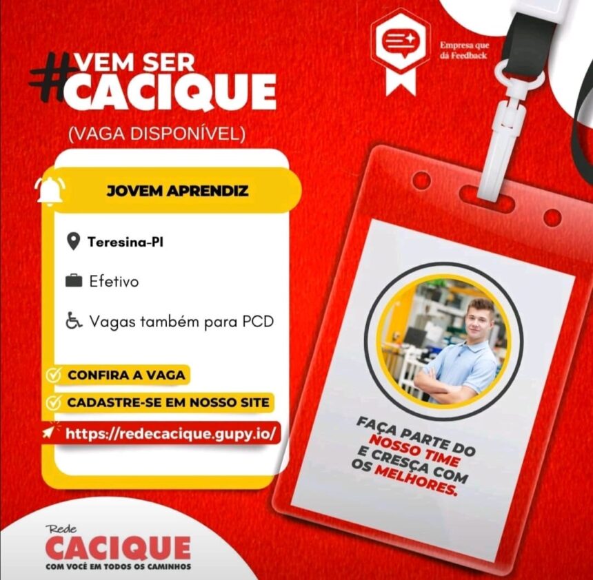 Vaga para Jovem Aprendiz