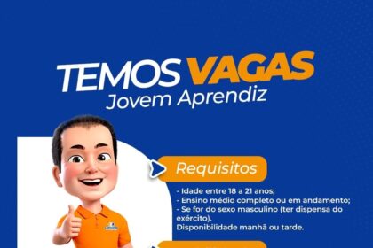 Vaga para Jovem Aprendiz