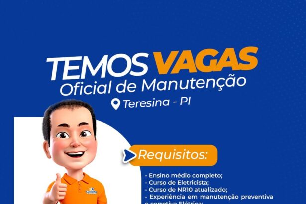 Vaga para Oficial de Manutenção