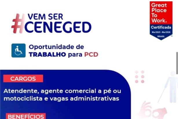 Vaga para PCD