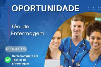 Vaga para Técnico de Enfermagem