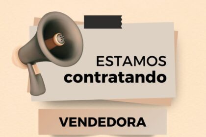 Vaga para Vendedora