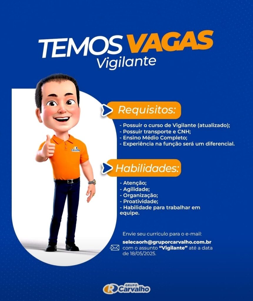 Vaga para Vigilante