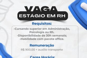 Vaga de Estágio para RH