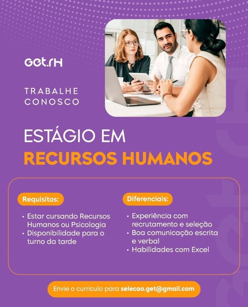 Vaga de Estágio para RH