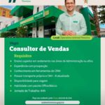 Vaga para Consultor de Vendas
