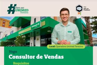 Vaga para Consultor de Vendas