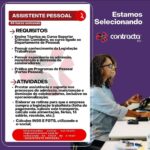 Vaga para Assistente Pessoal