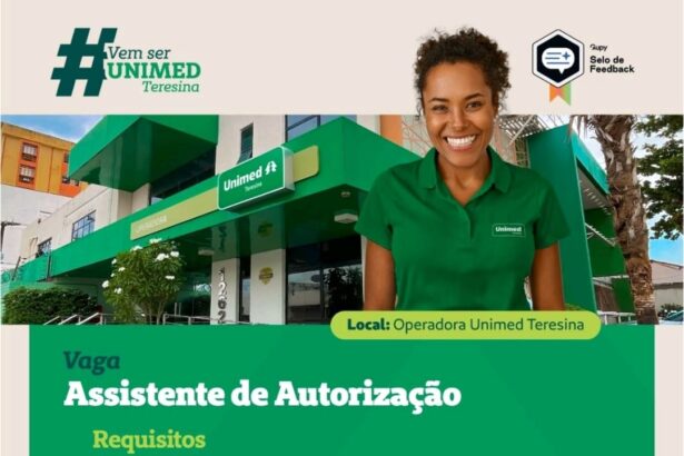 Vaga para Assistente de Autorização