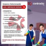 Vaga para Aux. de Serviços Gerais