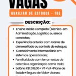 Vaga para Auxiliar de Estoque
