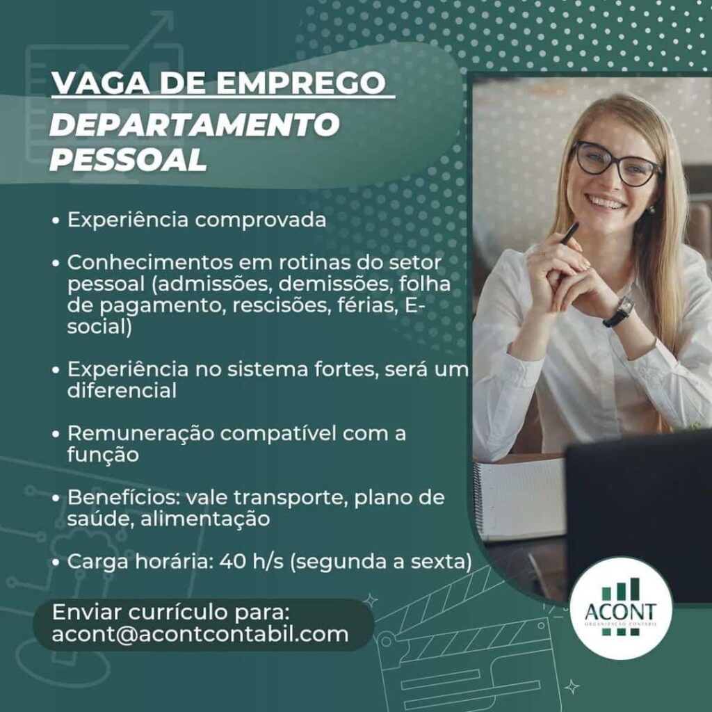 Vaga para DP