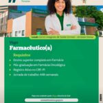 Vaga para Farmacêutico(a)