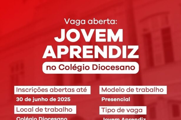 Vaga para Jovem Aprendiz