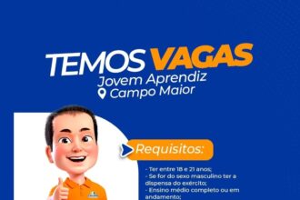Vaga para Jovem Aprendiz em Campo Maior