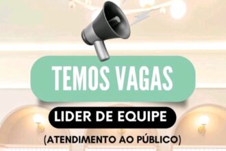 Vaga para Líder de Equipe
