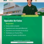 Vaga para Operador de Caixa (PCD)